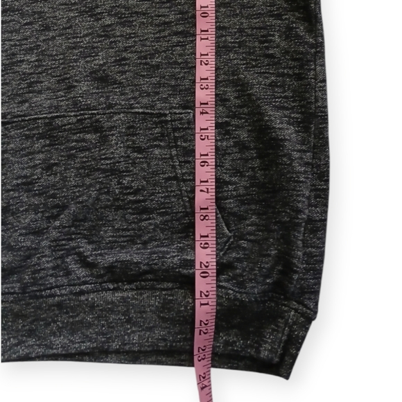 ABERCROMBIE & FITCH BOYS' GRAY BLACK PULLOVER SWEATER- HOODIE .SIZE 13/14 - Picture 7 of 13